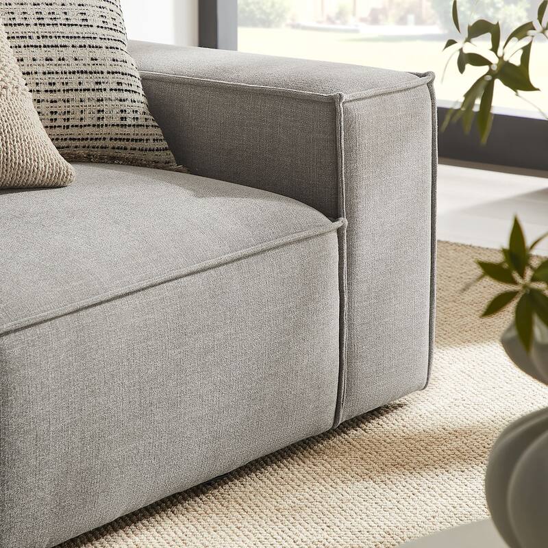 Restore 2-Piece Performance Fabric Upholstered Modular Loveseat