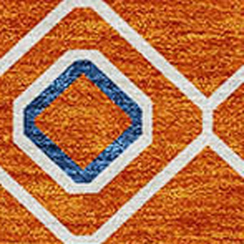 HomeRoots Geometric Modern Rectangle Outdoor Rug