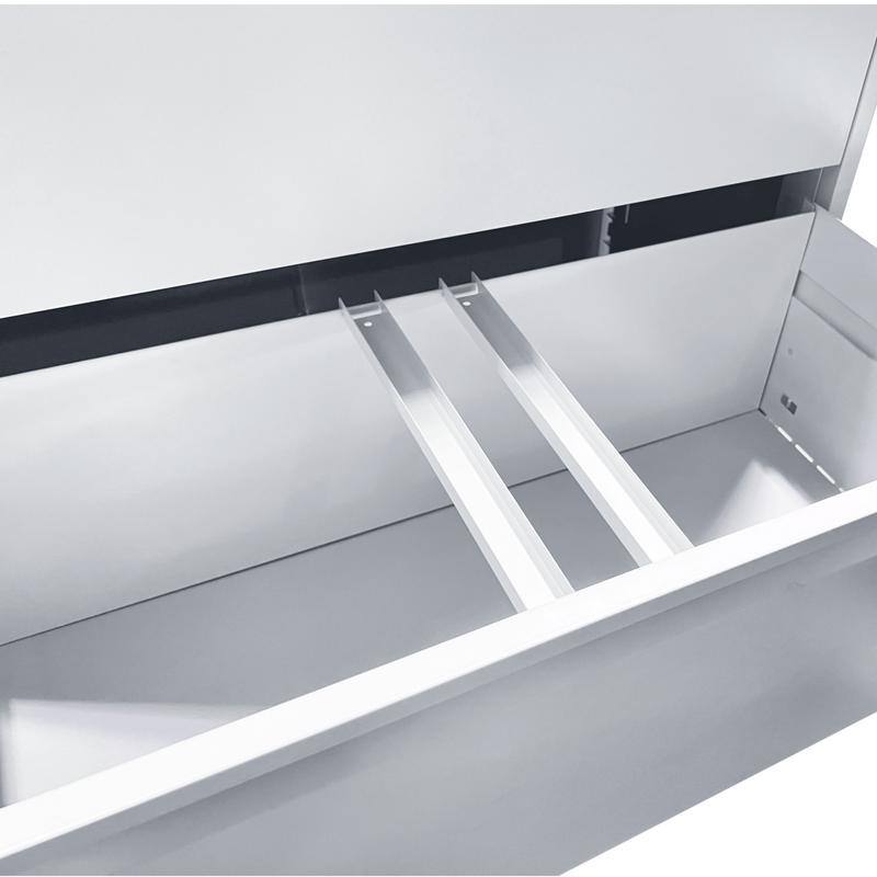 4 Drawer Metal Filing Cabinet with Lock, Legal/Letter/A4/F4 Size