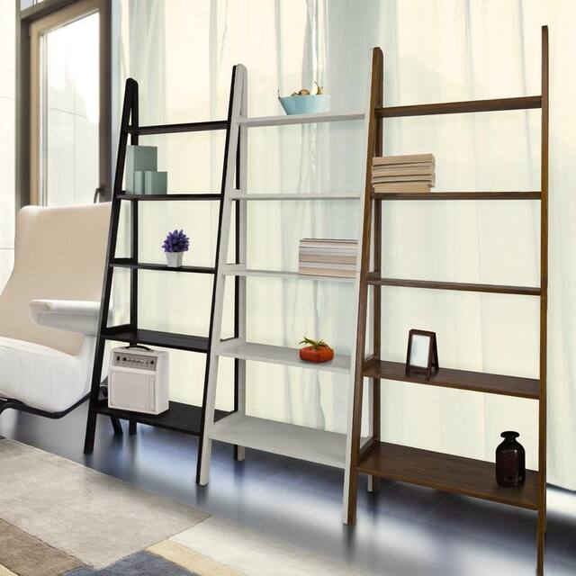 Porch & Den Peterson 5-shelf Ladder Bookcase