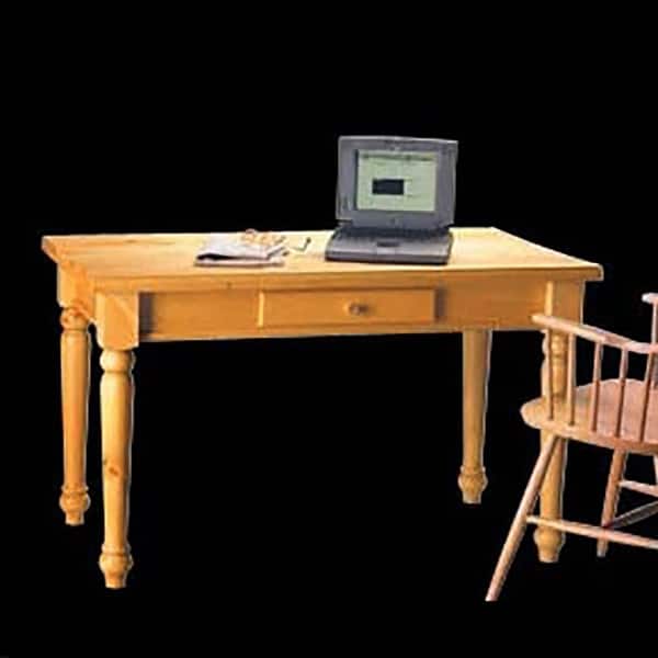 Solid Wood Office Desk Heirloom Solid Pine Desk 28 3 4 Inch Overstock 13301960
