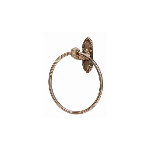 Alno Ribbon & Reed 7 Inch Diameter Towel Ring