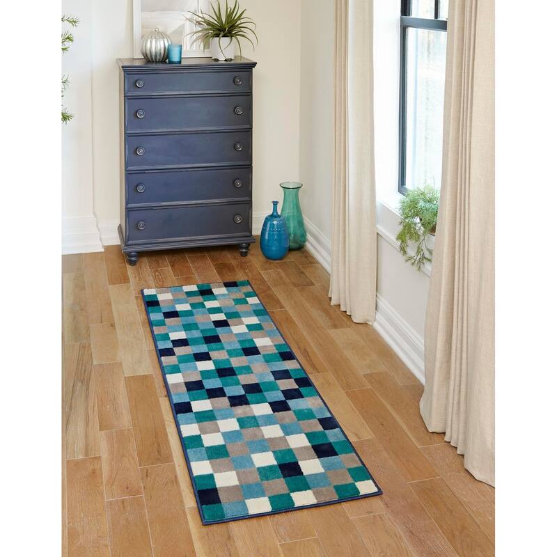 Contemporary Chorisia Collection Area Rug