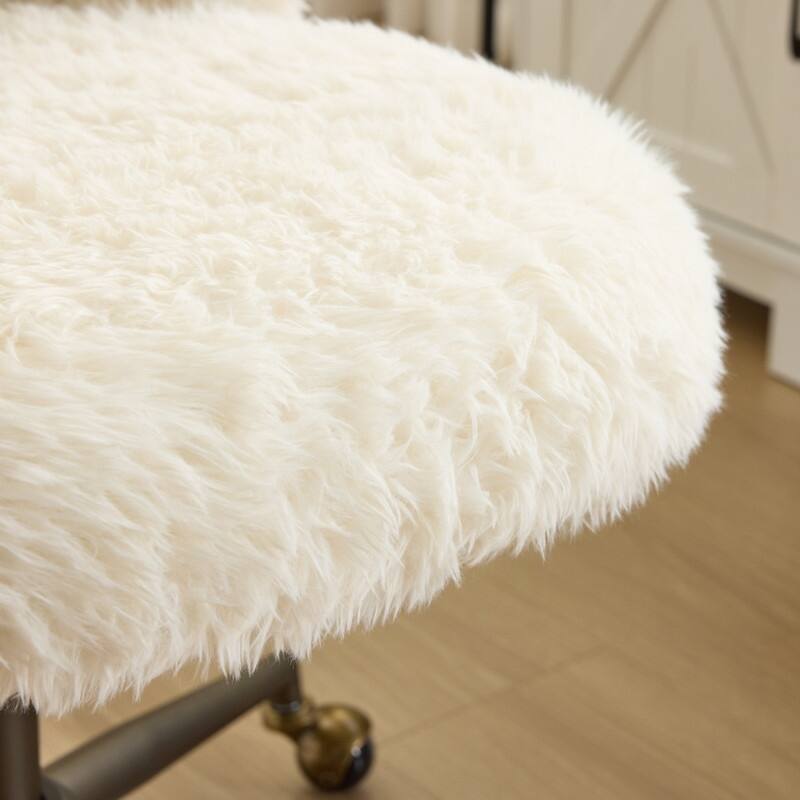 Plush Velvet Swivel Chair Antique Bronze Base With Wheels