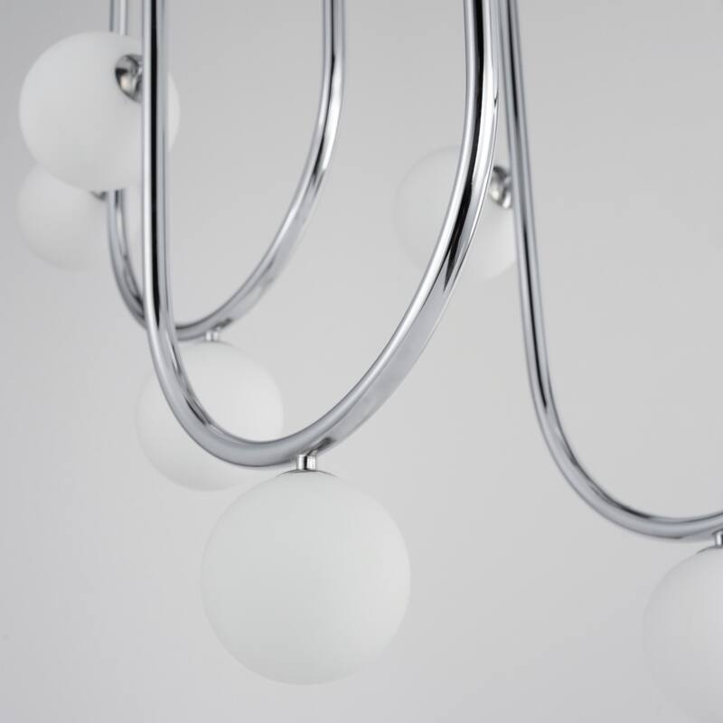 Studio M SM24916 Contour 16 Light 52" Wide LED Abstract Linear Pendant