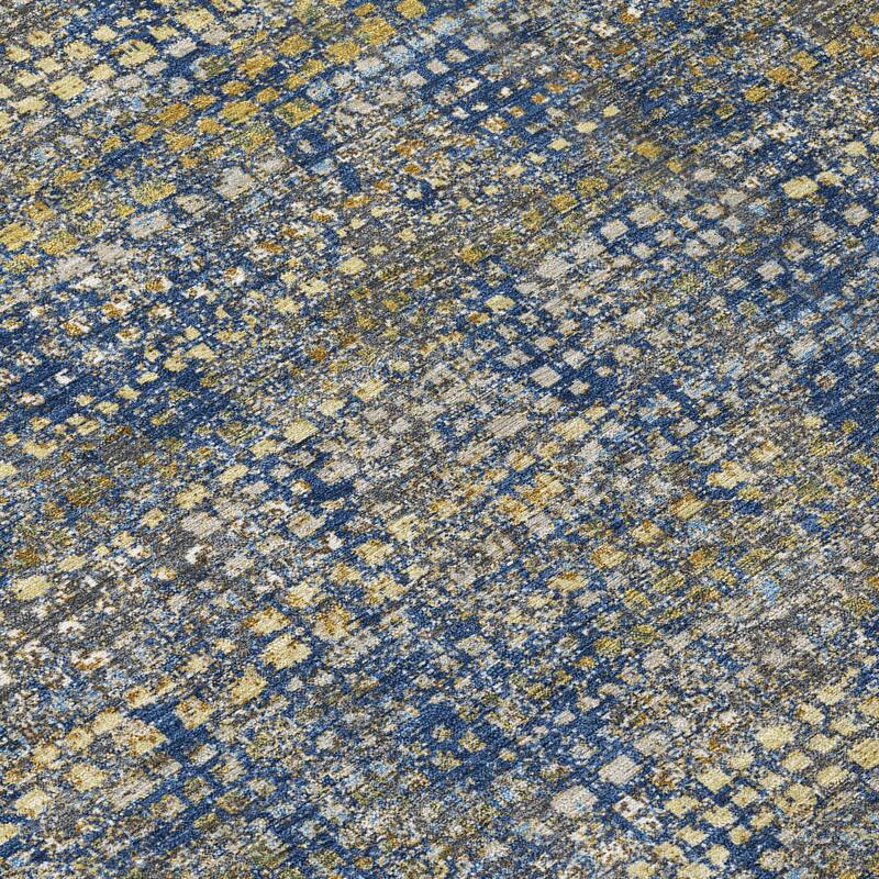 Machine Washable Indoor/ Outdoor Casual Kersey Chantille Rug