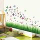 preview thumbnail 1 of 1, Walplus Lady Bird Grass Skirting 3D Butterflies Wall Sticker Kid Decal