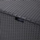 preview thumbnail 33 of 61, Outdoor 52.75"W 140 Gallon Patio Oversize Wicker Storage Bench Deck Box - 52.75"W x 29"D x 26"H