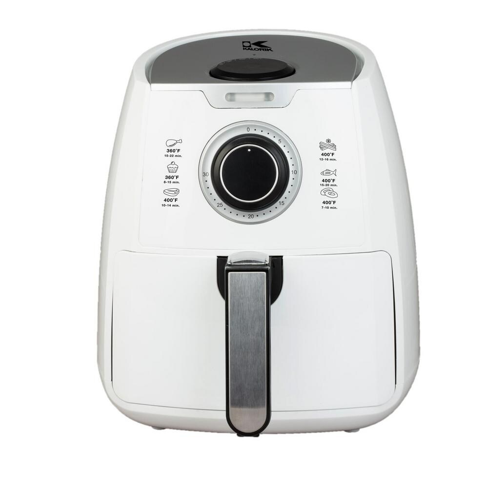 Kalorik black airfryer with dual layer rack 2025