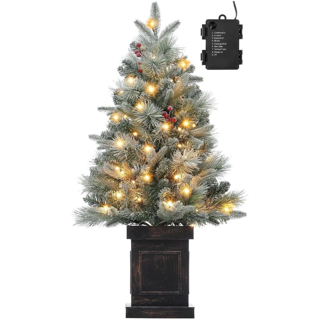 3FT Christmas Artificial Desktop Tree for Indoor Outdoor Decor