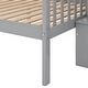preview thumbnail 7 of 16, Twin over Full Stairway Bunk Bed with Storage, Gray