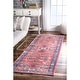 preview thumbnail 22 of 21, Nuloom Vintage Tribal Aztec Ornamental Area Rug 2'8" x 8' Runner - Red