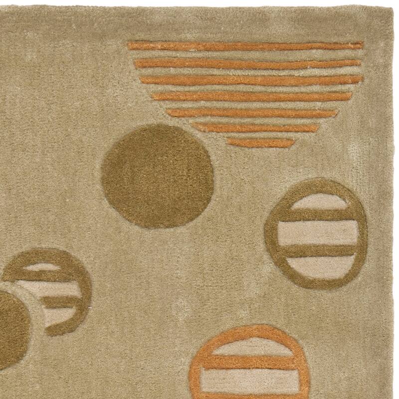 SAFAVIEH Handmade Modern Art Hanke Modern Polyester Rug