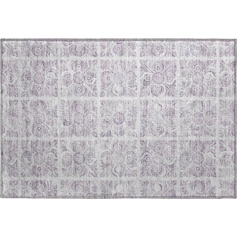 Premium Washable Super Soft Traditional Mosaic Mayfield Rug