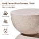 preview thumbnail 46 of 58, Glitzhome 18"H Modern MGO Faux Terrazzo Planter Stand Garden Stool