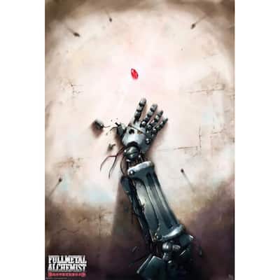 Fullmetal Alchemist Philosophers Stone Art Poster - 24 x 36 Inch