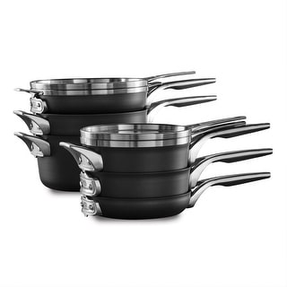 Calphalon Premier Space-Saving Hard-Anodized Nonstick 10 Piece
