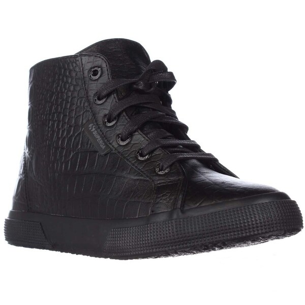 superga leather high tops