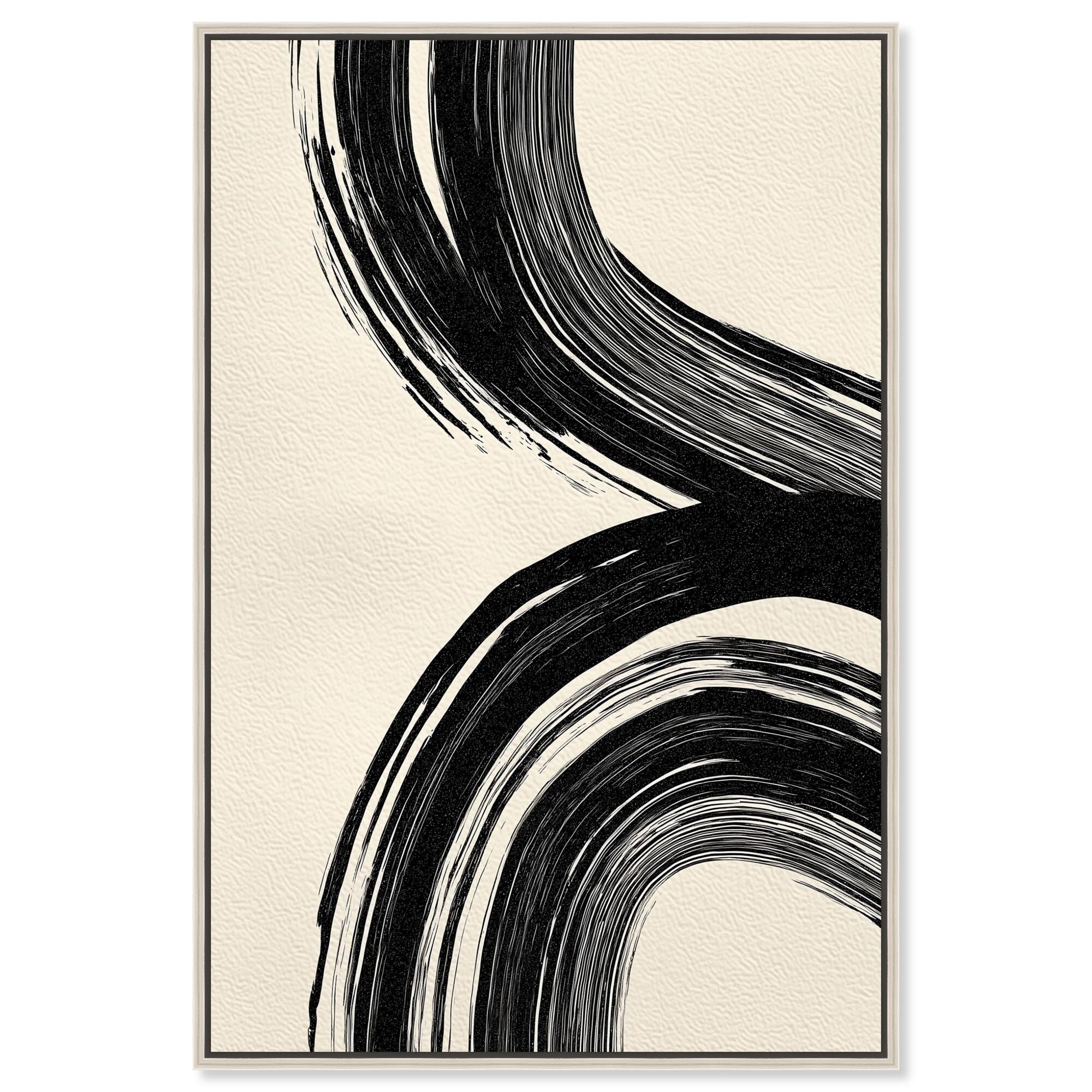 Minimalist's Mark I Modern Wall Decor Canvas Print by Art Remedy