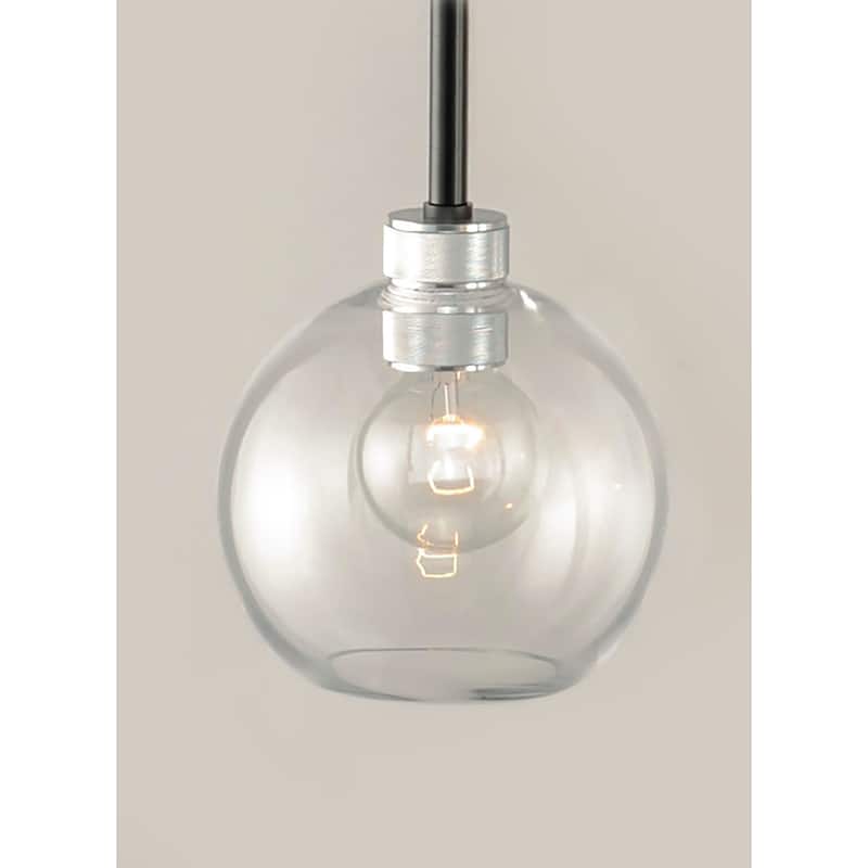 Maxim Vessel Single Light 7" Wide Mini Pendant with Hand-blown Glass