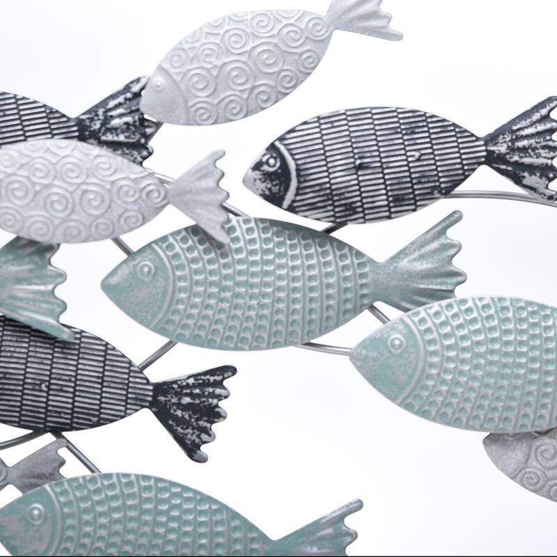 StyleCraft Metal School - Metal Wall Art - Multi-Color Finish