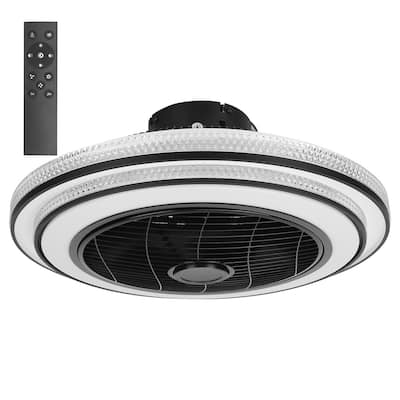 20.5 Inch Ceiling Fan with Light Round Pendant Fan Lamp - 20 Inch