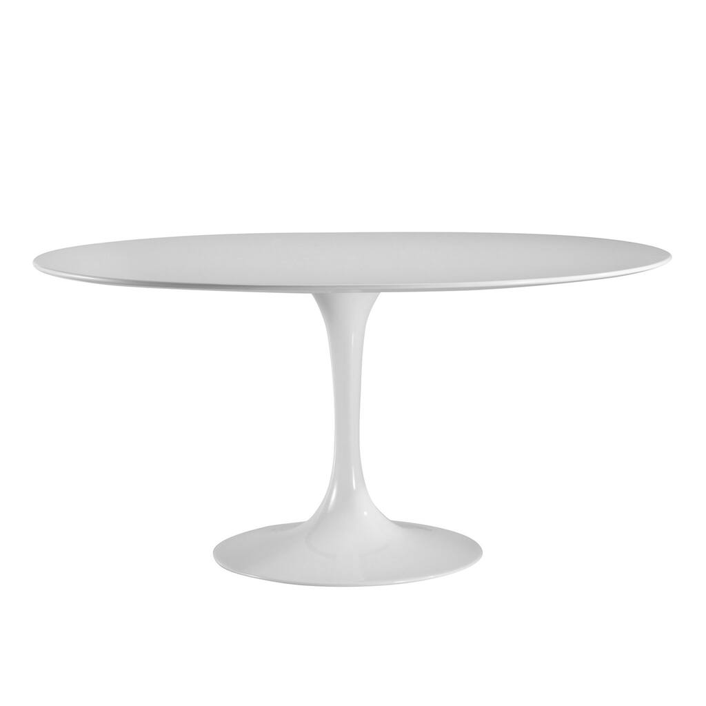 Edgemod Daisy 60" Oval Wood Top Dining Table