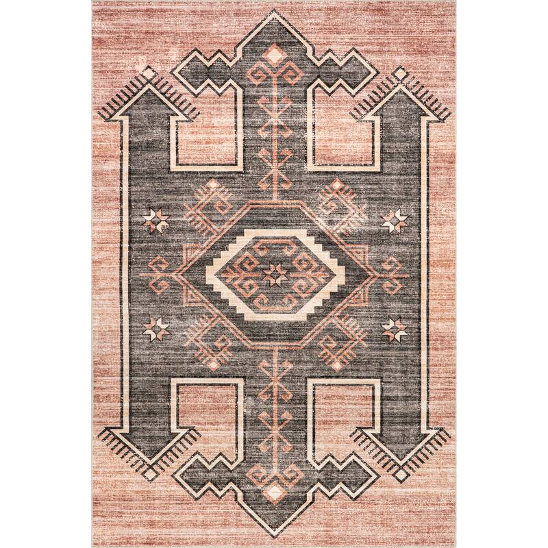 Nuloom Amyra SplashGuard Machine Washable Area Rug