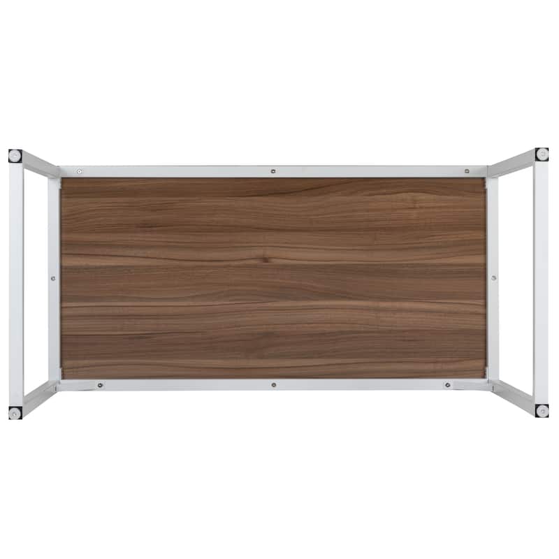 Commercial Grade Industrial Style Office Desk - 47" Length