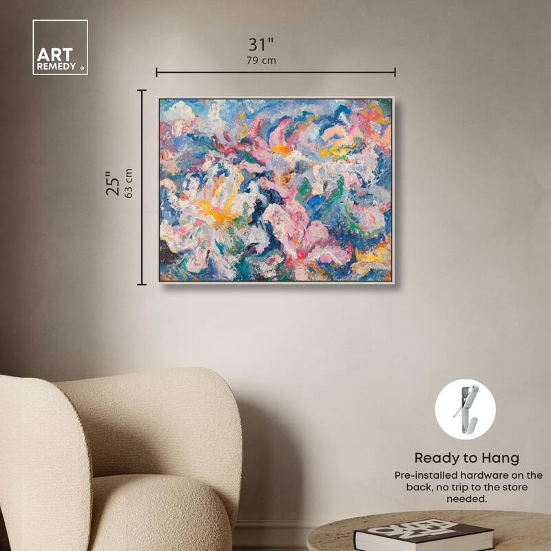 Pastel Riot II Canvas by Art Remedy