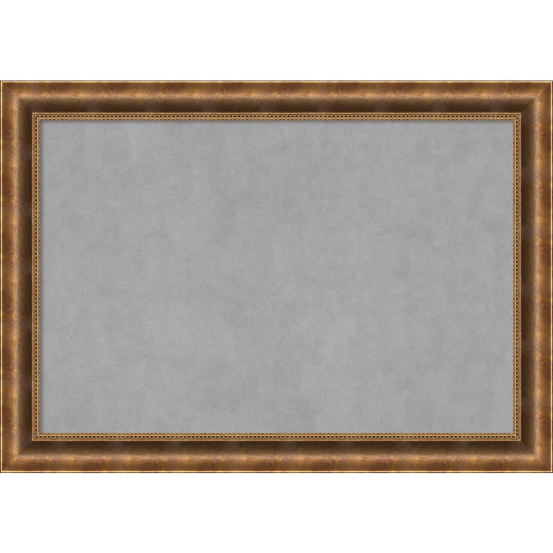 Amanti Art Manhattan Bronze Framed Magnetic Board