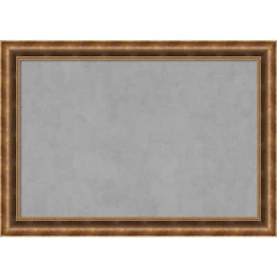 Amanti Art Manhattan Bronze Framed Magnetic Board