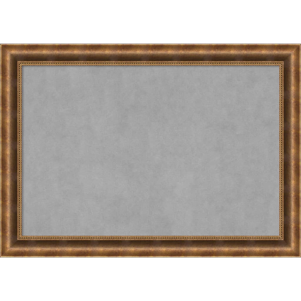 Amanti Art Manhattan Bronze Framed Magnetic Board