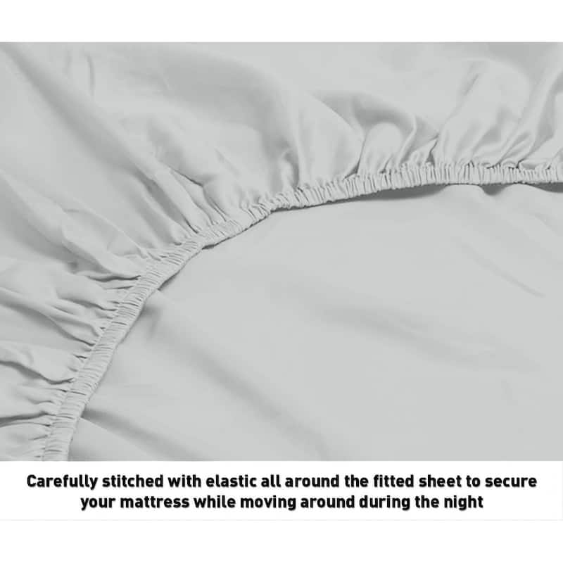 1000 Thread Count Cotton-rich Deep Pocket Sheet Set