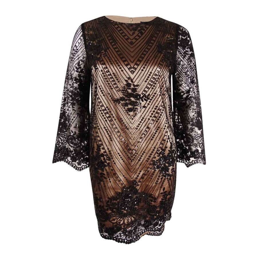 tahari asl shift dress