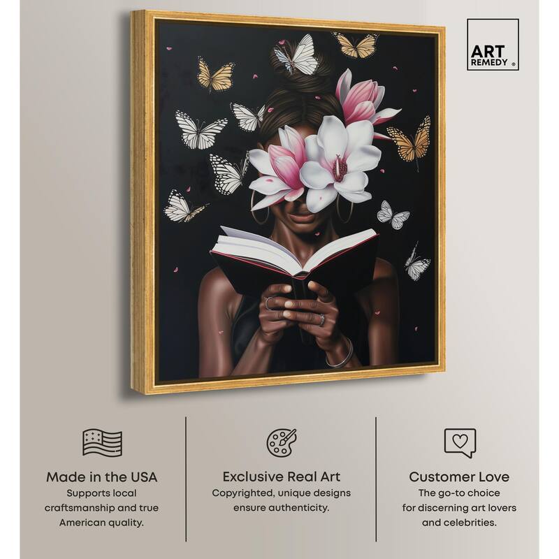 Pages of Flight Canvas by Art Remedy