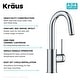 preview thumbnail 9 of 124, Kraus Oletto Single Handle 1-Hole Kitchen Bar Faucet
