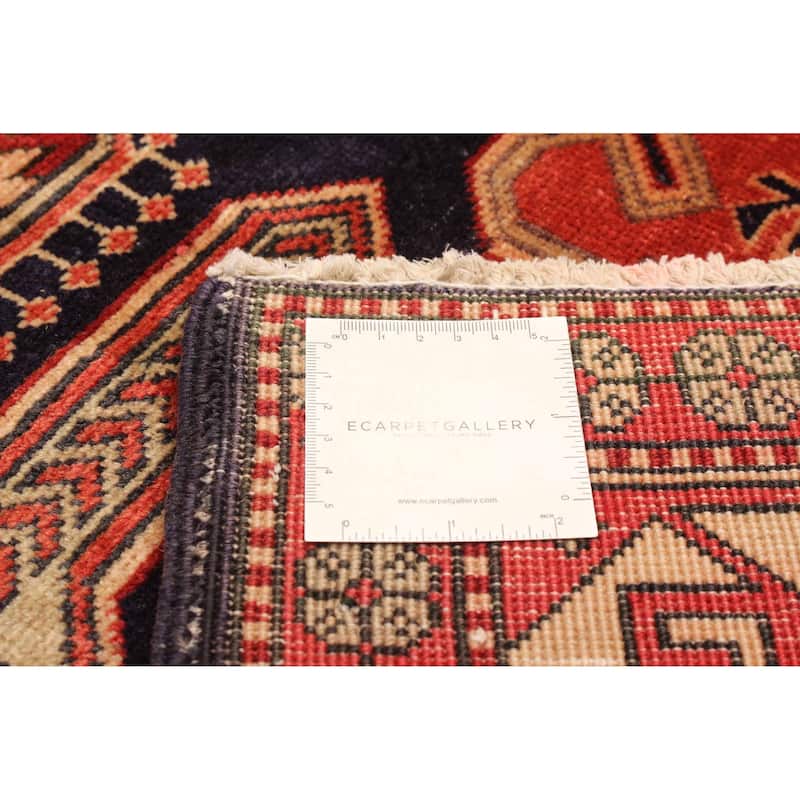 ECARPETGALLERY Hand-knotted Kayseri Dark Navy Wool Rug - 5' 3" x 9' 10"