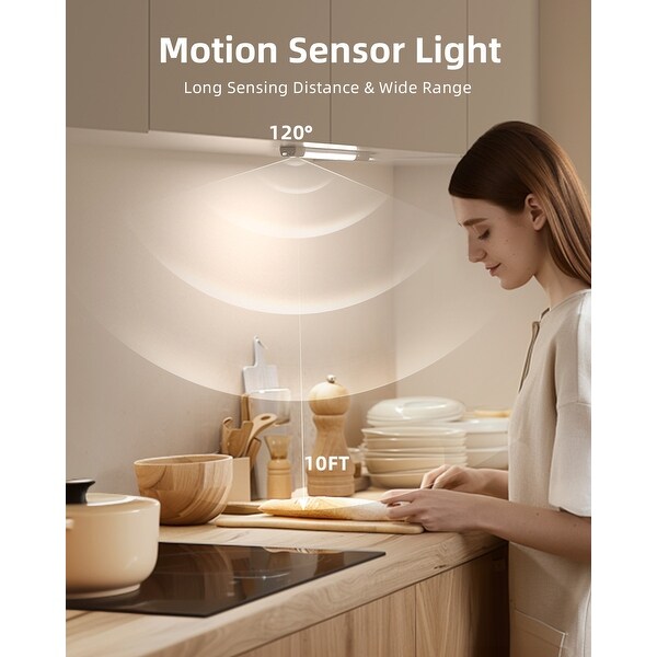 Wireless under cabinet lighting motion sensor on sale