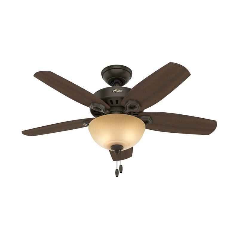 Hunter 42" Builder Ceiling Fan with LED Light Kit and Pull Chain