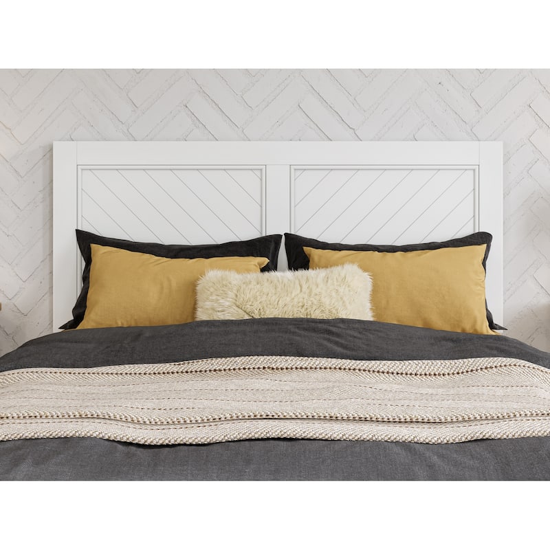 Clayton Platform Bed with Panel Footboard and Twin Trundle