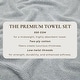 preview thumbnail 24 of 174, Linery & Co. Luxury Cotton Textured Bath Towel.