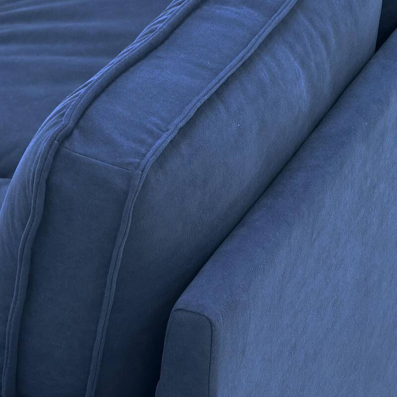 79" Loveseat Sofa Couch with Under-Seat Storage, Elegant 2-Seater Settee with Pillow Top Armrests for Living Room