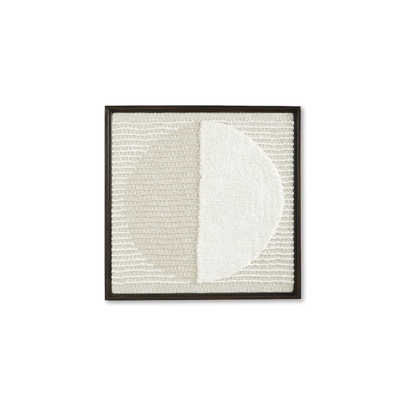 Signature Design by Ashley Bachard Beige/White Wall Decor - 30.25" W x 1.75" D x 30.13" H