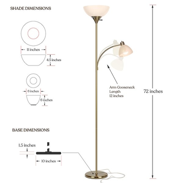 SKY-HI×NEV3R×FAB LOVE/HATE ロンT Lサイズ Sky Dome Plus LED Floor lamp, Torchiere Super Bright Floor Lamp