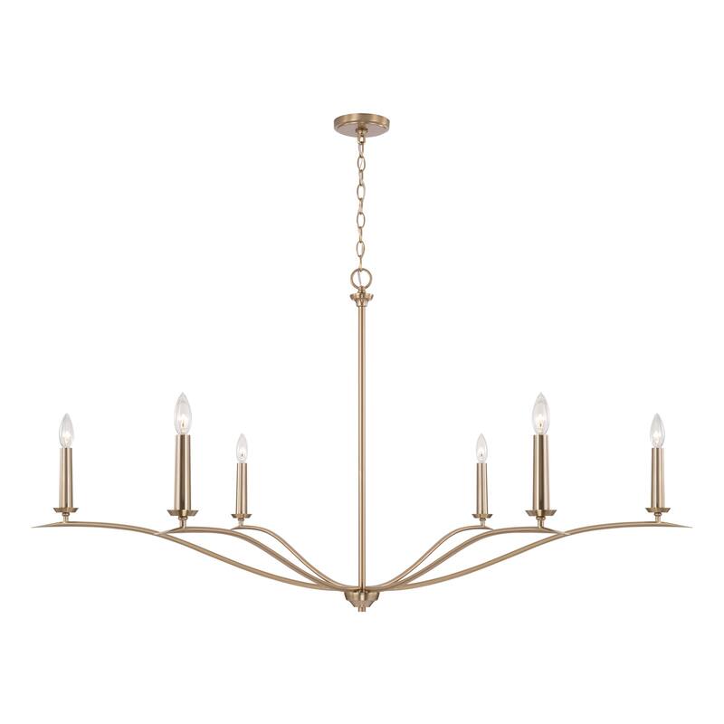 6-Light Chandelier - 29.25 High