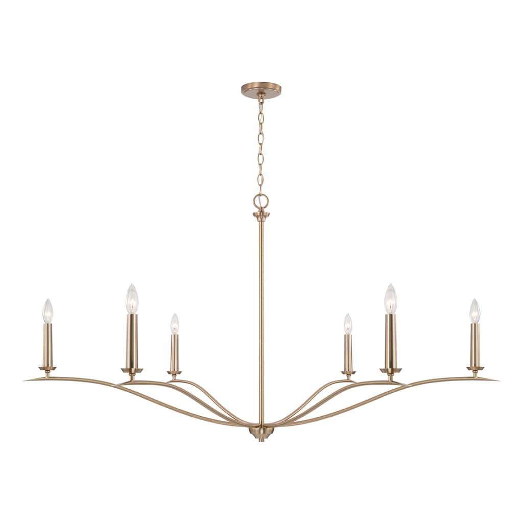 6-Light Chandelier - 29.25 High