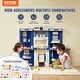 preview thumbnail 27 of 54, Kids Kitchen Playset Play Kitchen for Kids Corner Wooden Play Kitchen
