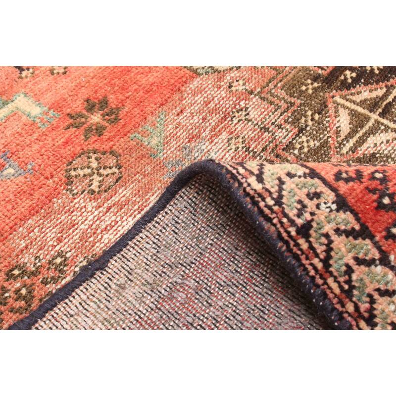 ECARPETGALLERY Hand-knotted Andelz Copper Wool Rug - 3'10 x 6'9