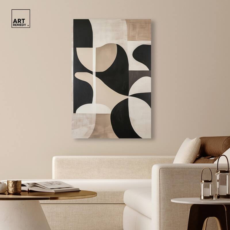 Disc Dynamics Canvas by Art Remedy, Gallery Wrapped
